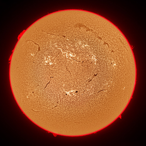 12月23日の太陽面