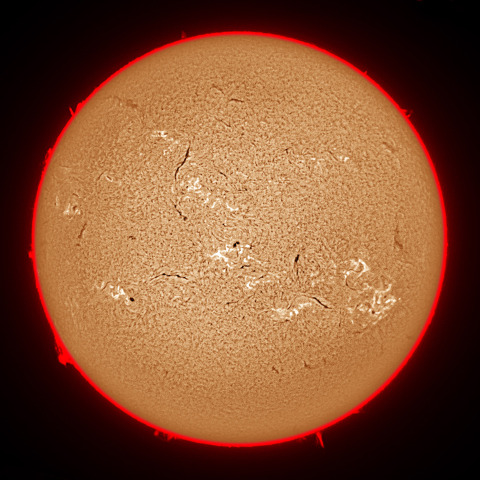 01月15日の太陽面