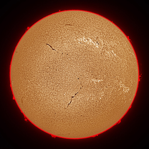 01月25日の太陽面