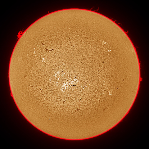 02月10日の太陽面