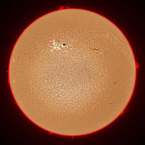 02月24日の太陽面