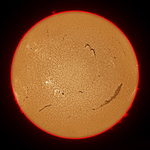 06月24日の太陽面