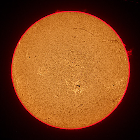 08月11日の太陽面