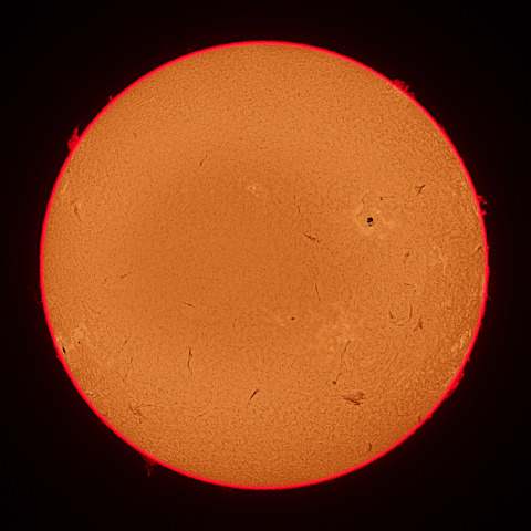 08月17日の太陽面