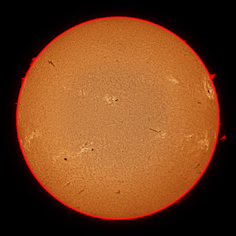 08月20日の太陽面