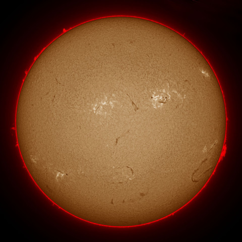 9月12日の太陽面