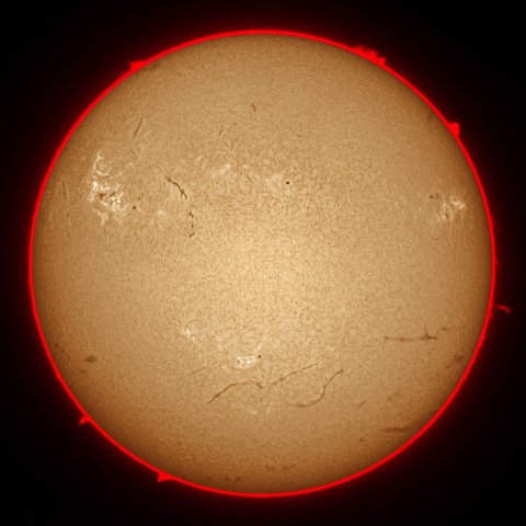 10月04日の太陽面