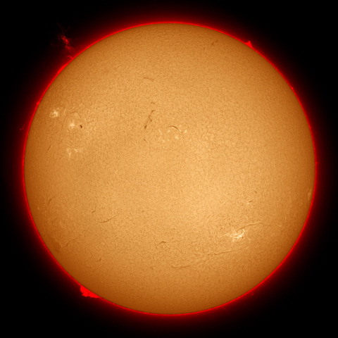 10月27日の太陽面