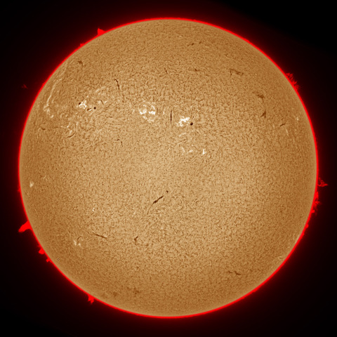 10月31日の太陽面
