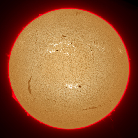 12月08日の太陽面