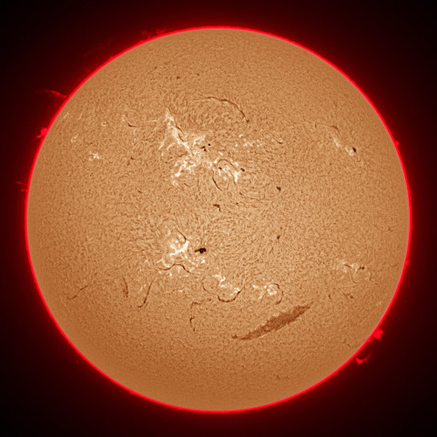 01月19日の太陽面