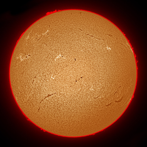3月04日の太陽面