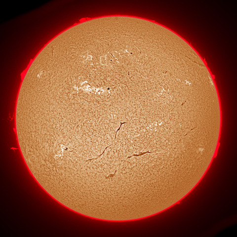 3月07日の太陽面
