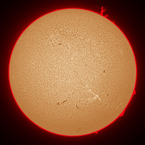 3月15日の太陽面