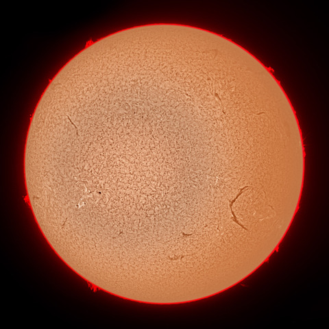 4月25日の太陽面