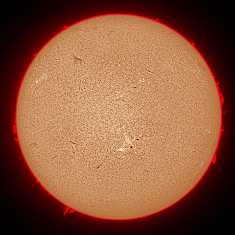 4月28日の太陽面