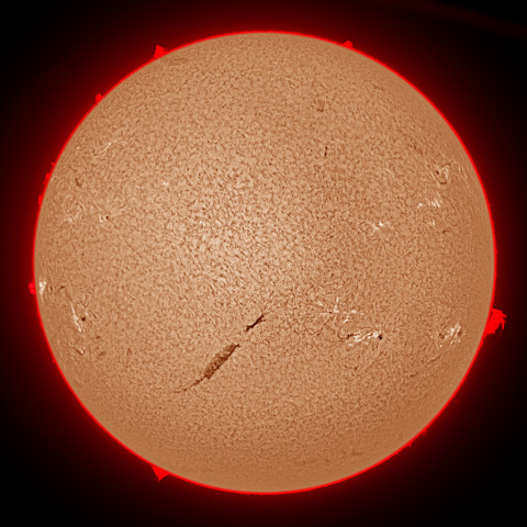 6月01日の太陽面