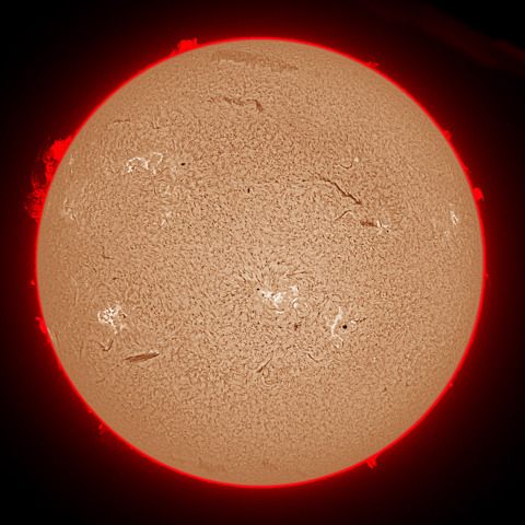 6月07日の太陽面