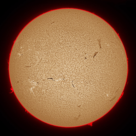 6月17日の太陽面