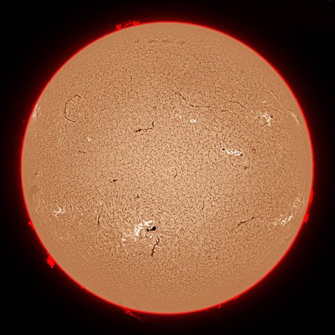 7月12日の太陽面
