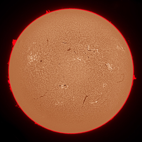 7月23日の太陽面