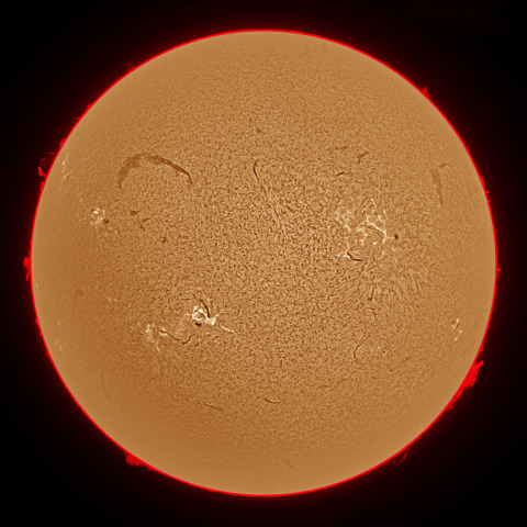 7月28日の太陽面