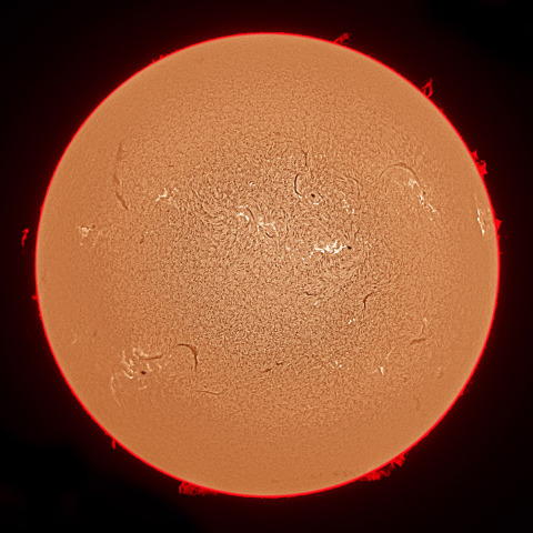 8月06日の太陽面