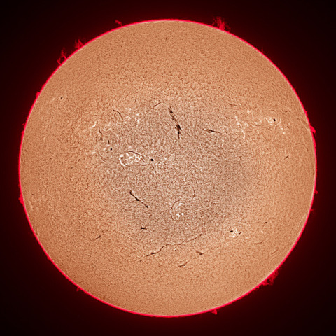 8月20日の太陽面
