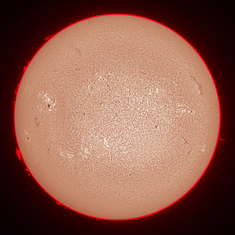 8月24日の太陽面