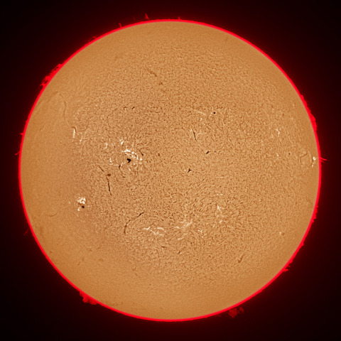 8月26日の太陽面