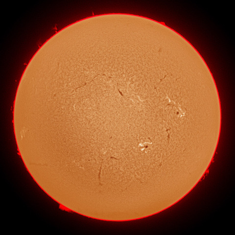 8月30日の太陽面