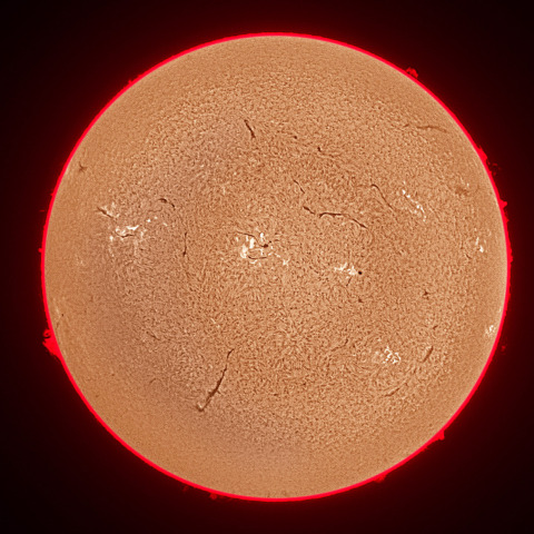 10月17日の太陽面