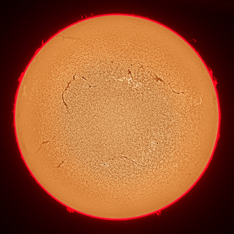 10月24日の太陽面