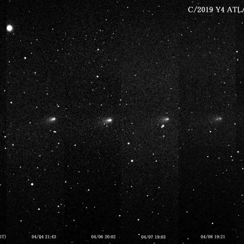 C/2019 Y4 ATLAS彗星の崩壊