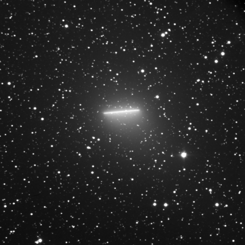 ハートレイ彗星、25分間の動き