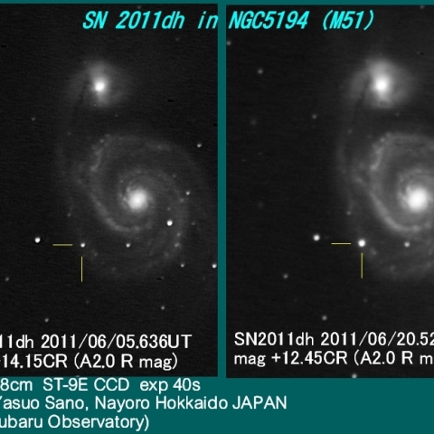 SN2011dh in M51