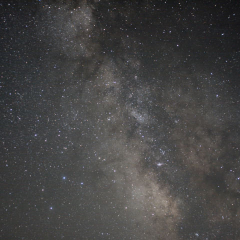 梅雨前の天の川