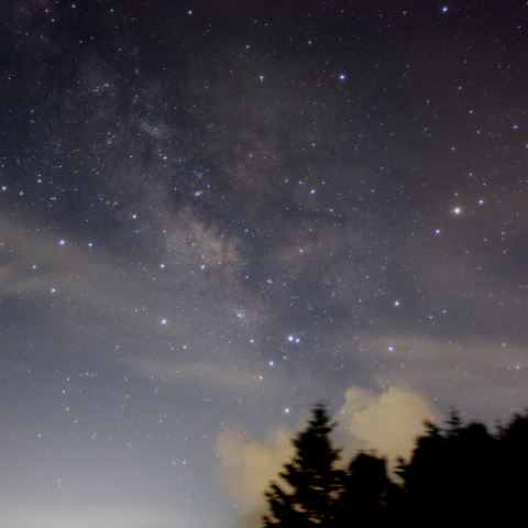 さそり座と天の川