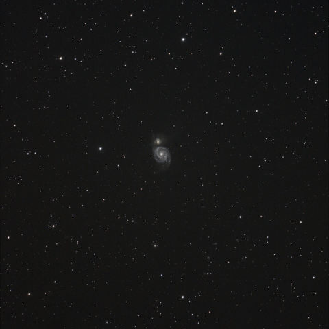 M51と周辺の星空