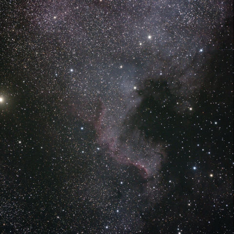 はくちょう座、北アメリカ星雲