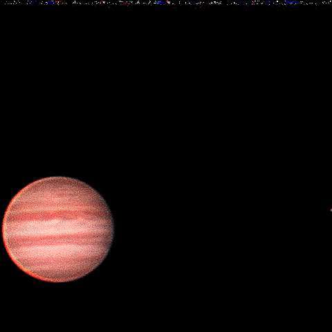 1月7日の木星＋衛星