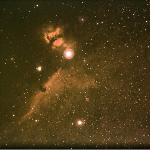 燃木星雲＋馬頭星雲20170102