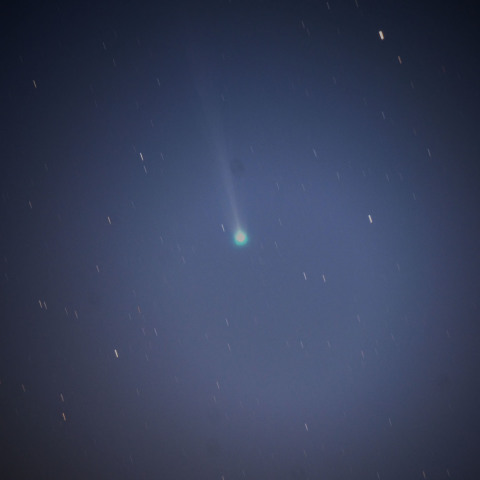 １１月１７日未明のアイソン彗星