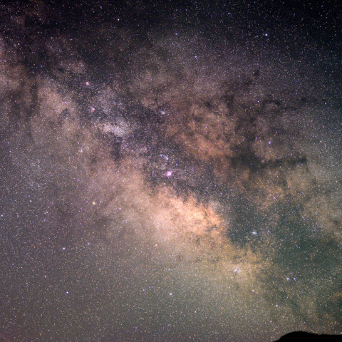 満天の天の川銀河
