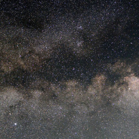 はくちょう座からいて座の銀河