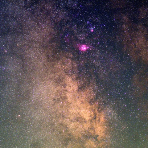 M8〜天の川銀河中心部