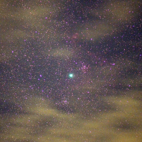 雲の間のジャック彗星