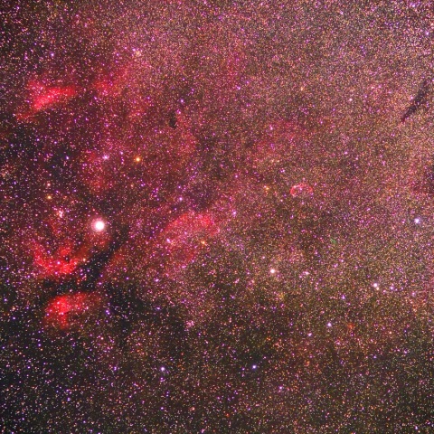 白鳥座サドル付近