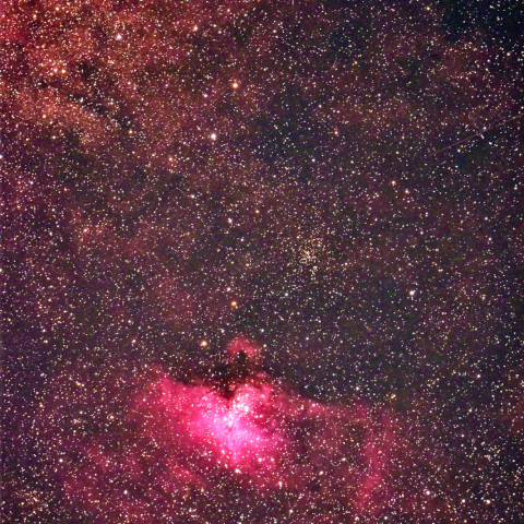 M16からSh2-54の一部