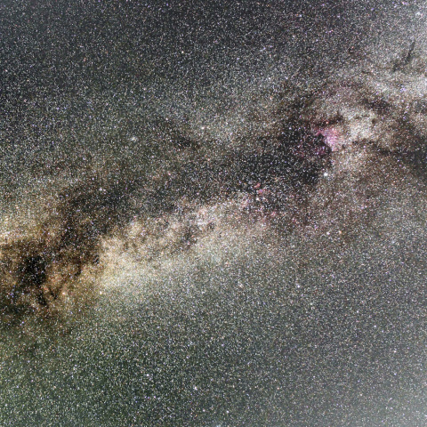 はくちょう座周辺の天の川